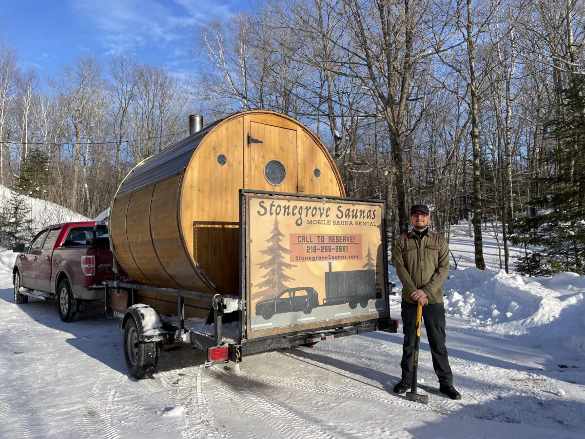 Stonegrove Saunas mobile sauna rental