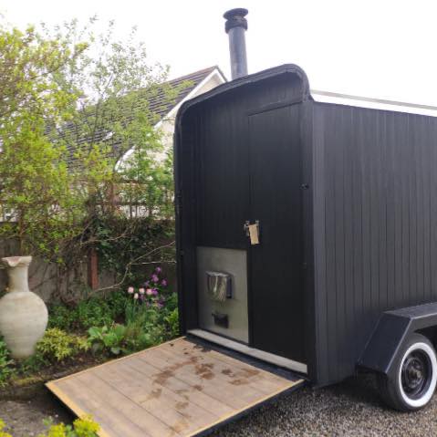 smoken horsebox sauna ireland mobile sauna rental