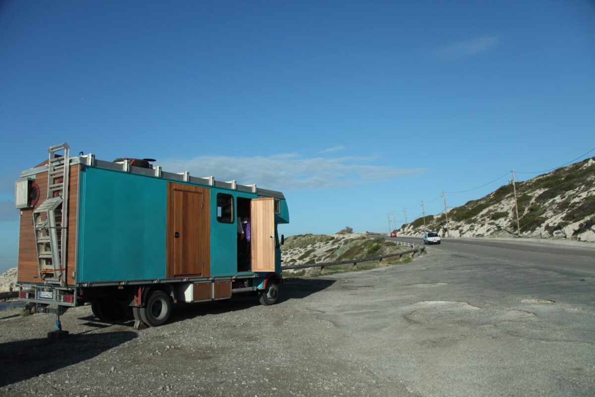 le camion sauna