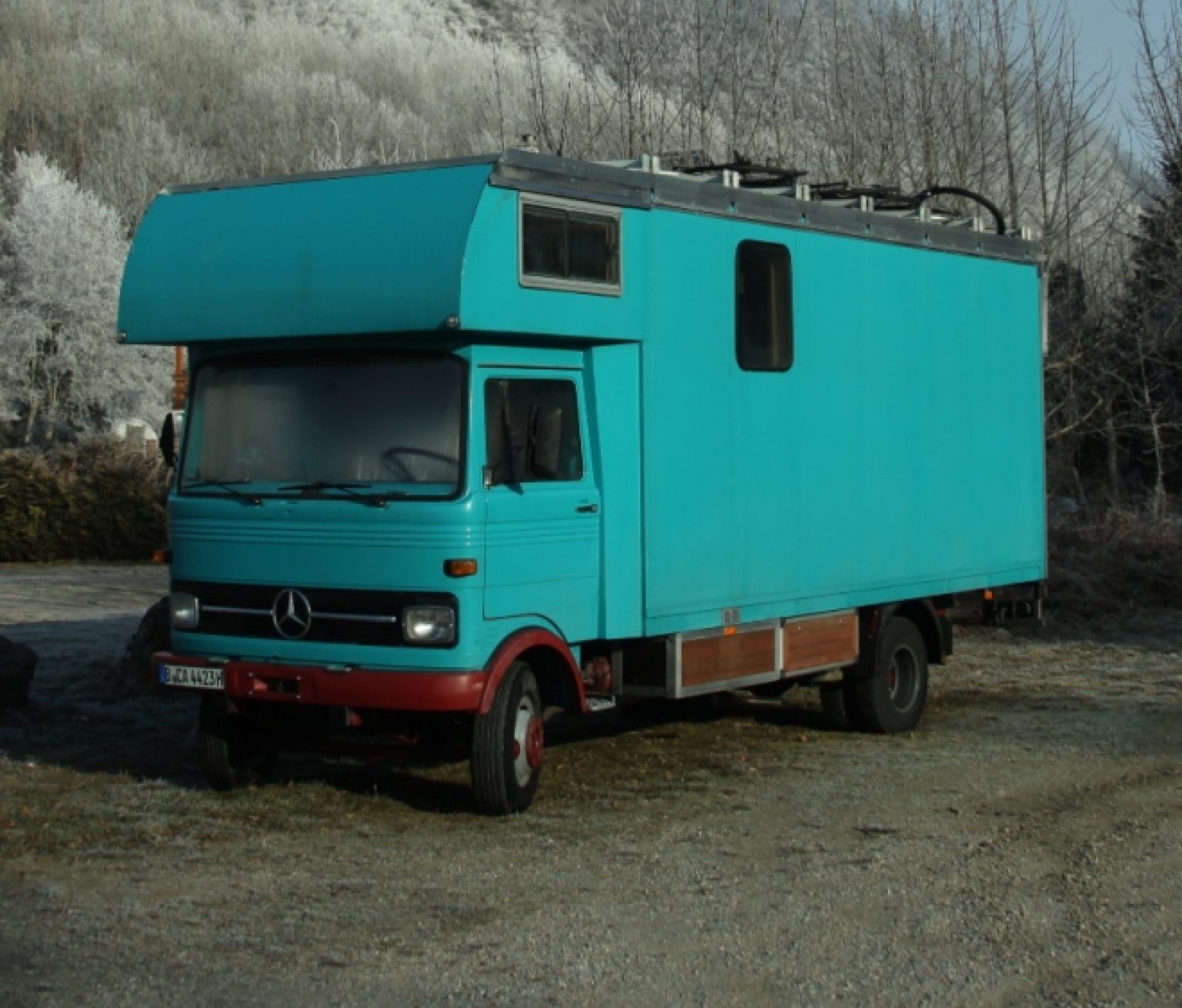 le camion sauna