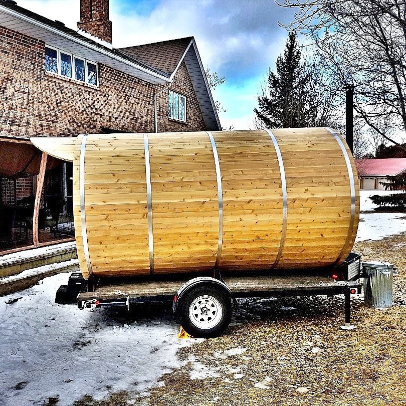 mobile sauna in ontario from casas de sauna