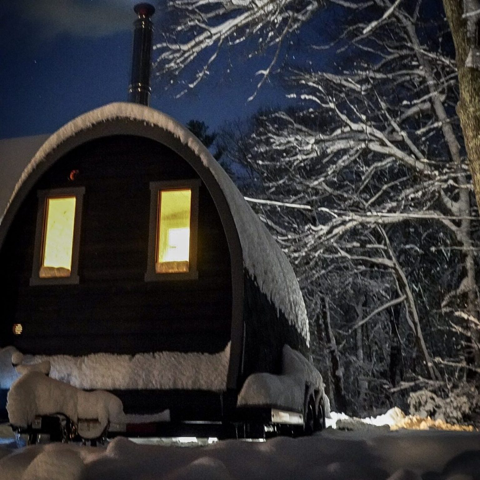 spa wagon mobile sauna