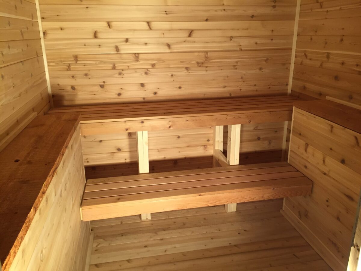soulful sauna inside