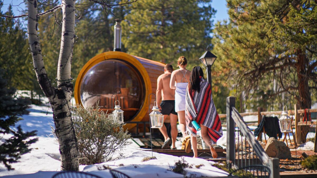 Private Mobile Sauna For Rent Denver