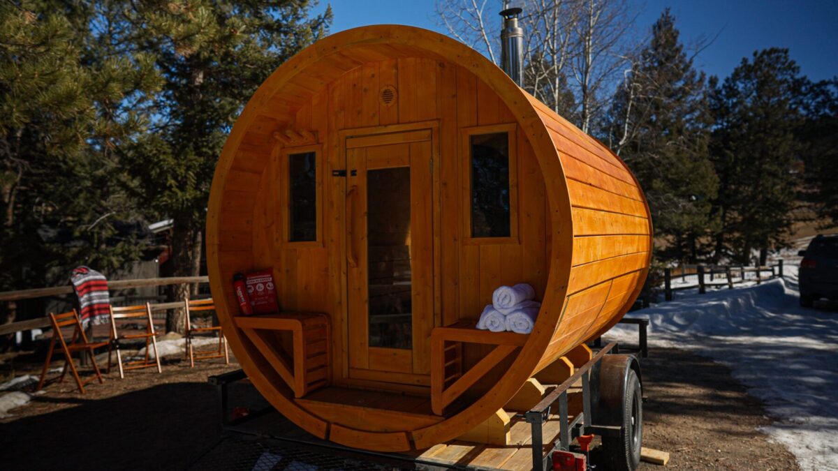 Private Mobile Sauna For Rent Denver