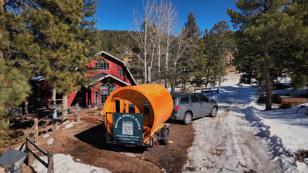 Private Mobile Sauna For Rent Denver