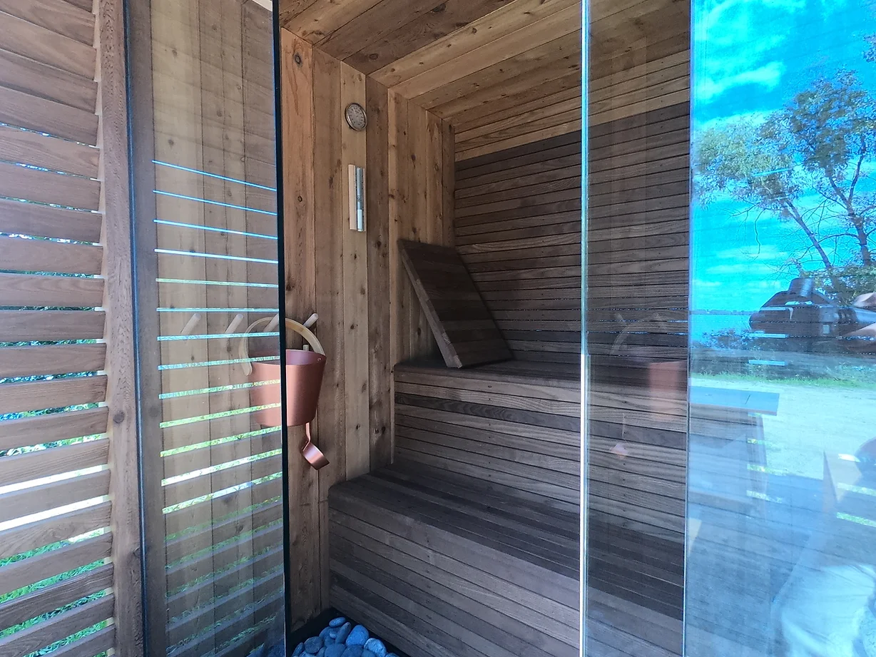 Minnesota modern sauna rental