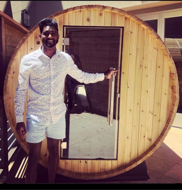 Barrel sauna for rent in san francisco