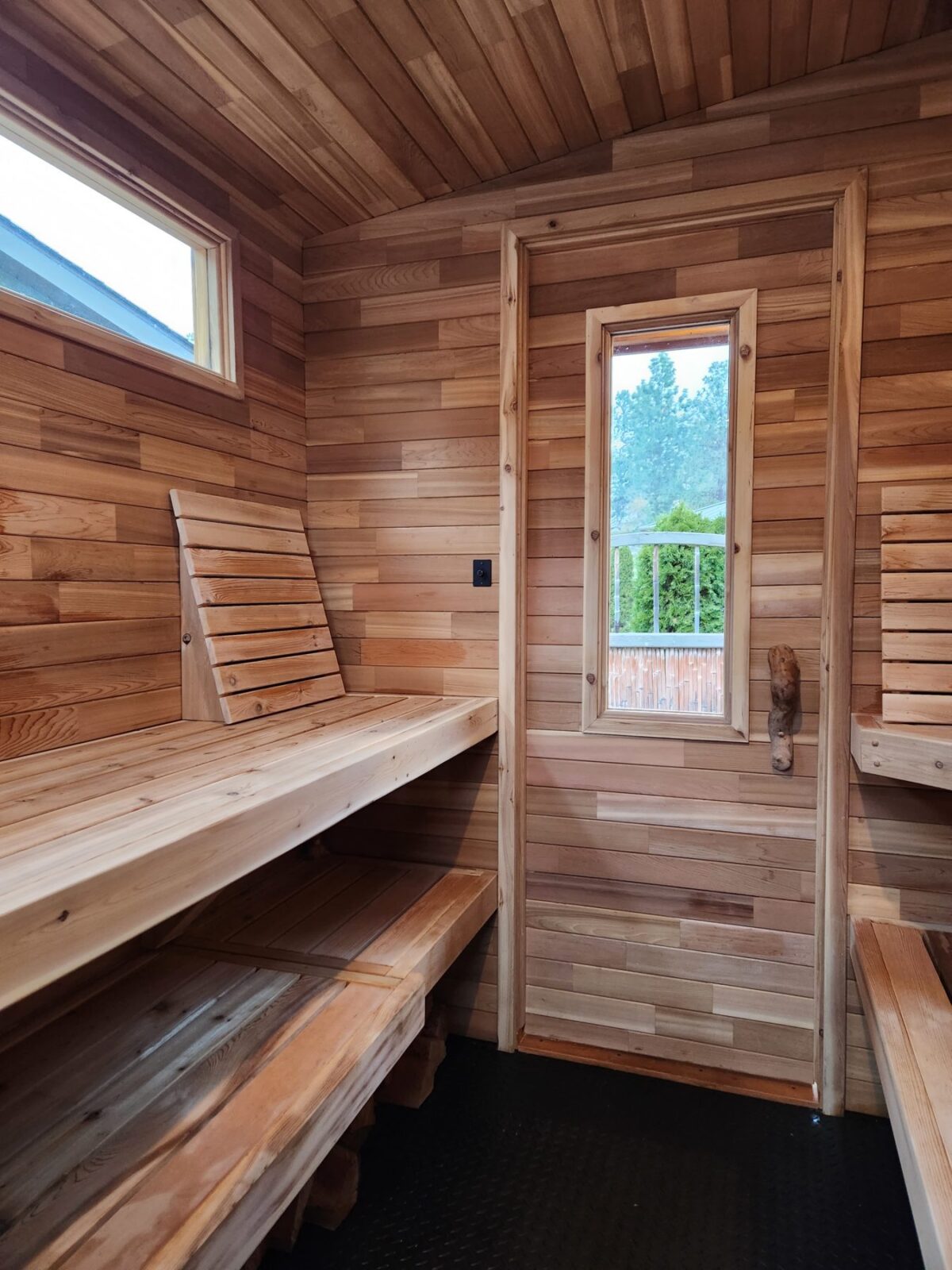 Sauna 2 out the door scaled