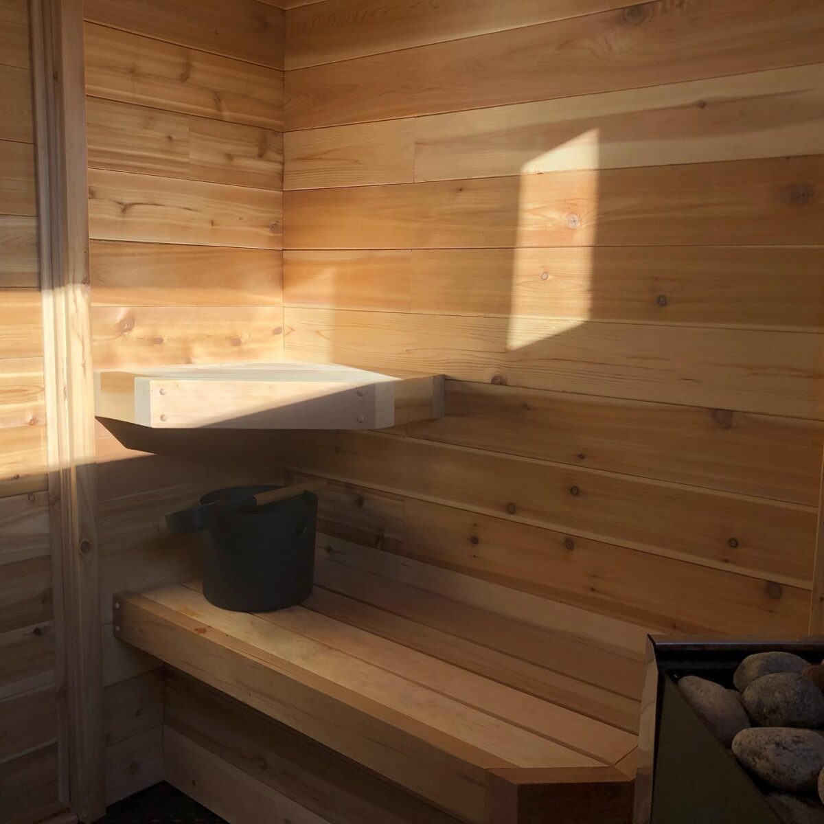 Sauna bucket and ladle 1