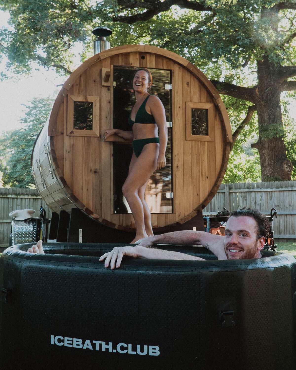 8 Person Barrel Sauna - Image 4