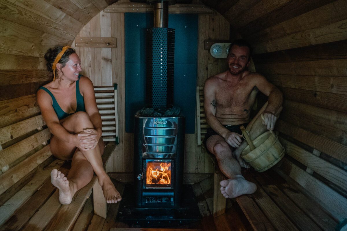 8 Person Barrel Sauna - Image 3