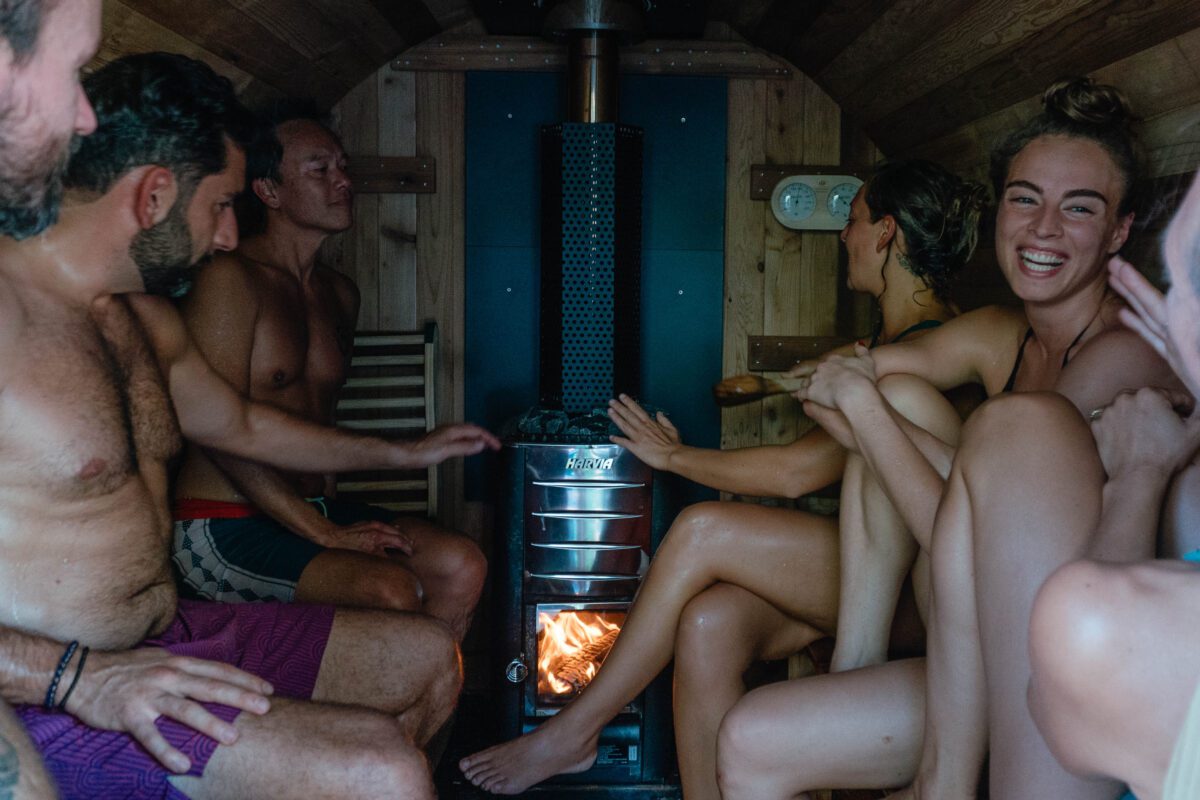 8 Person Barrel Sauna - Image 2