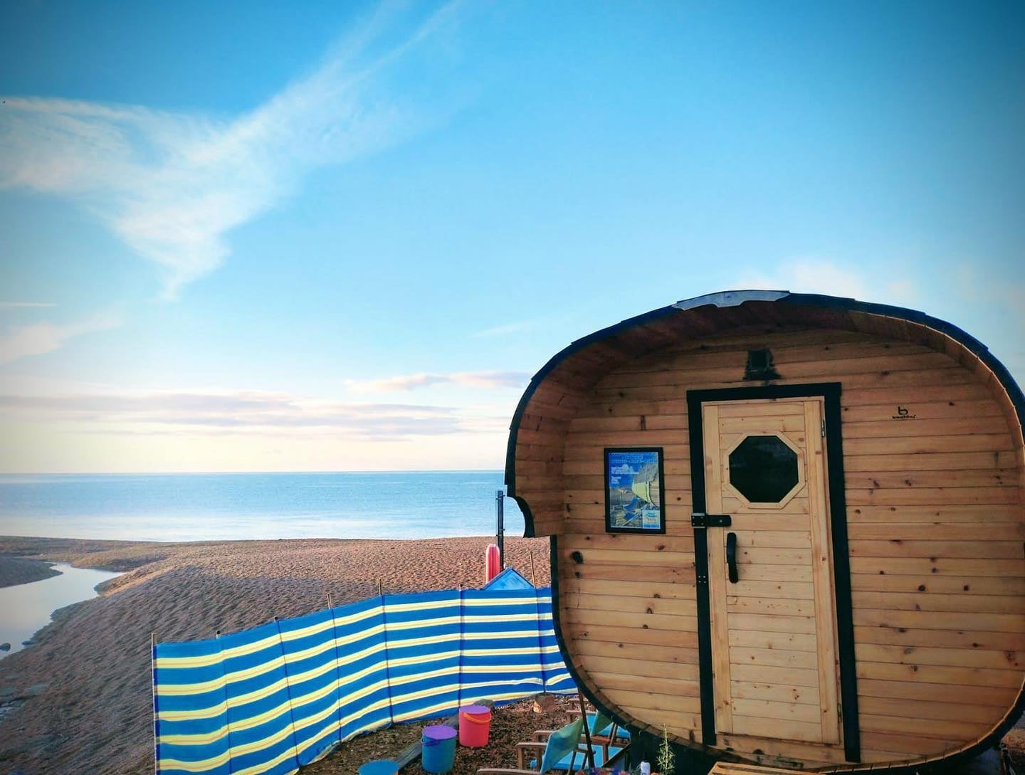 SeasideSaunaHaus beach sauna in uk