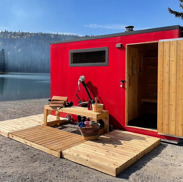 glacier country sauna rental in Montana