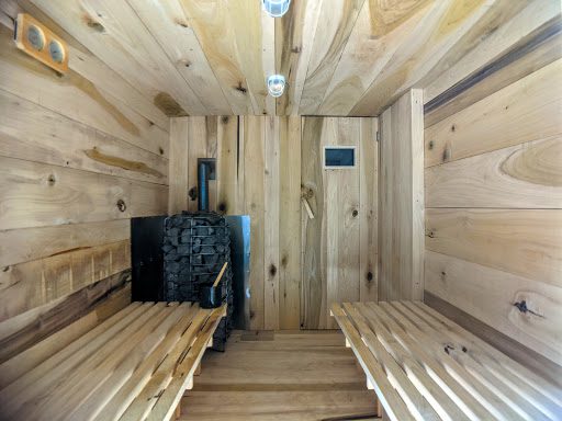 Beautiful sauna truck rented in Mexico City by Sauna Marinela