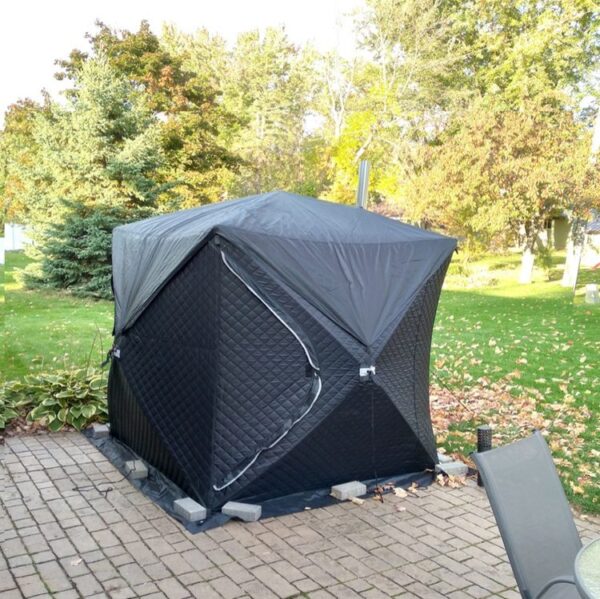 mobile sauna tent
