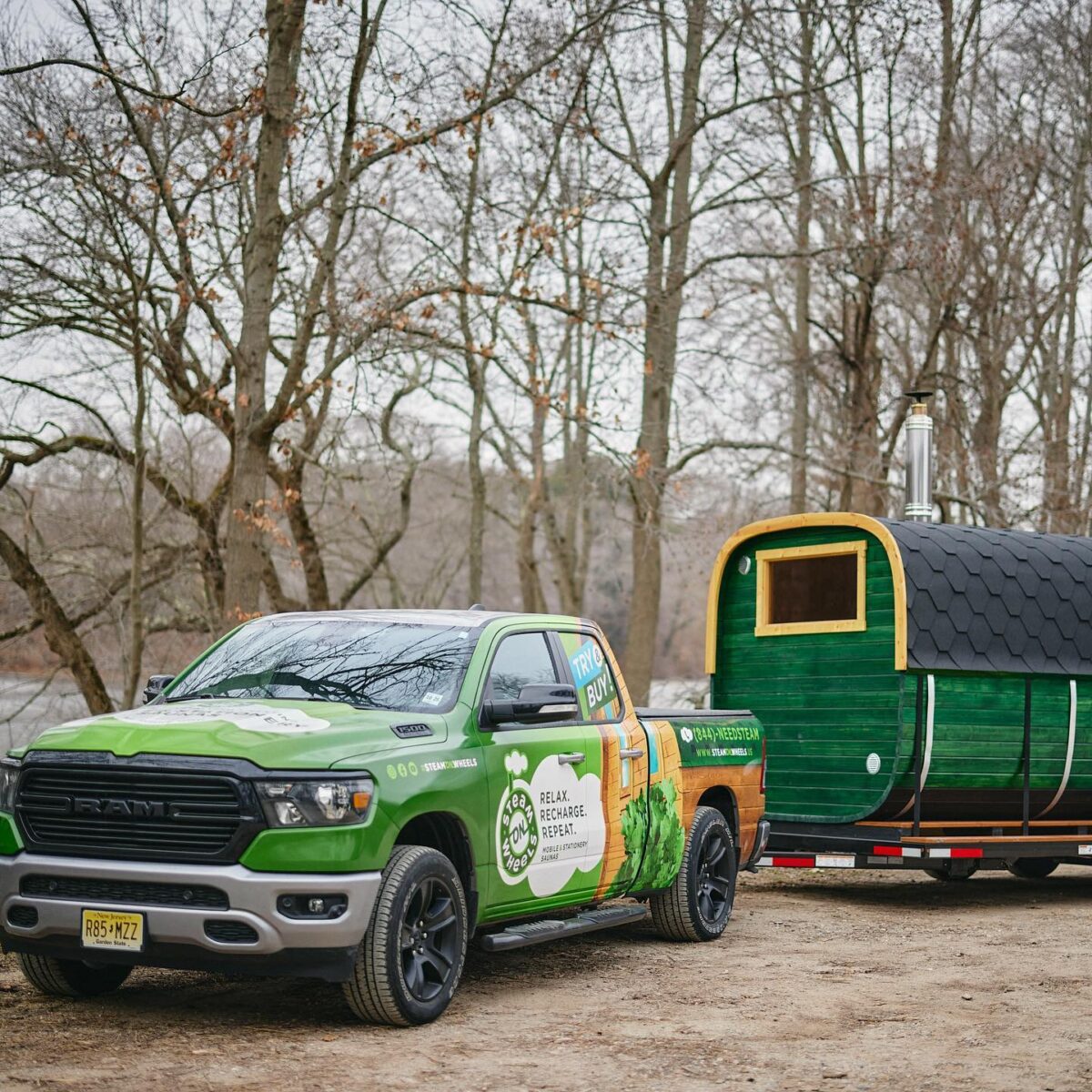 steamonwheels steam on wheels mobile sauna in new jersey